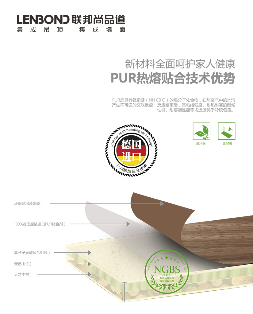 联邦尚品道集成墙面|集成吊顶