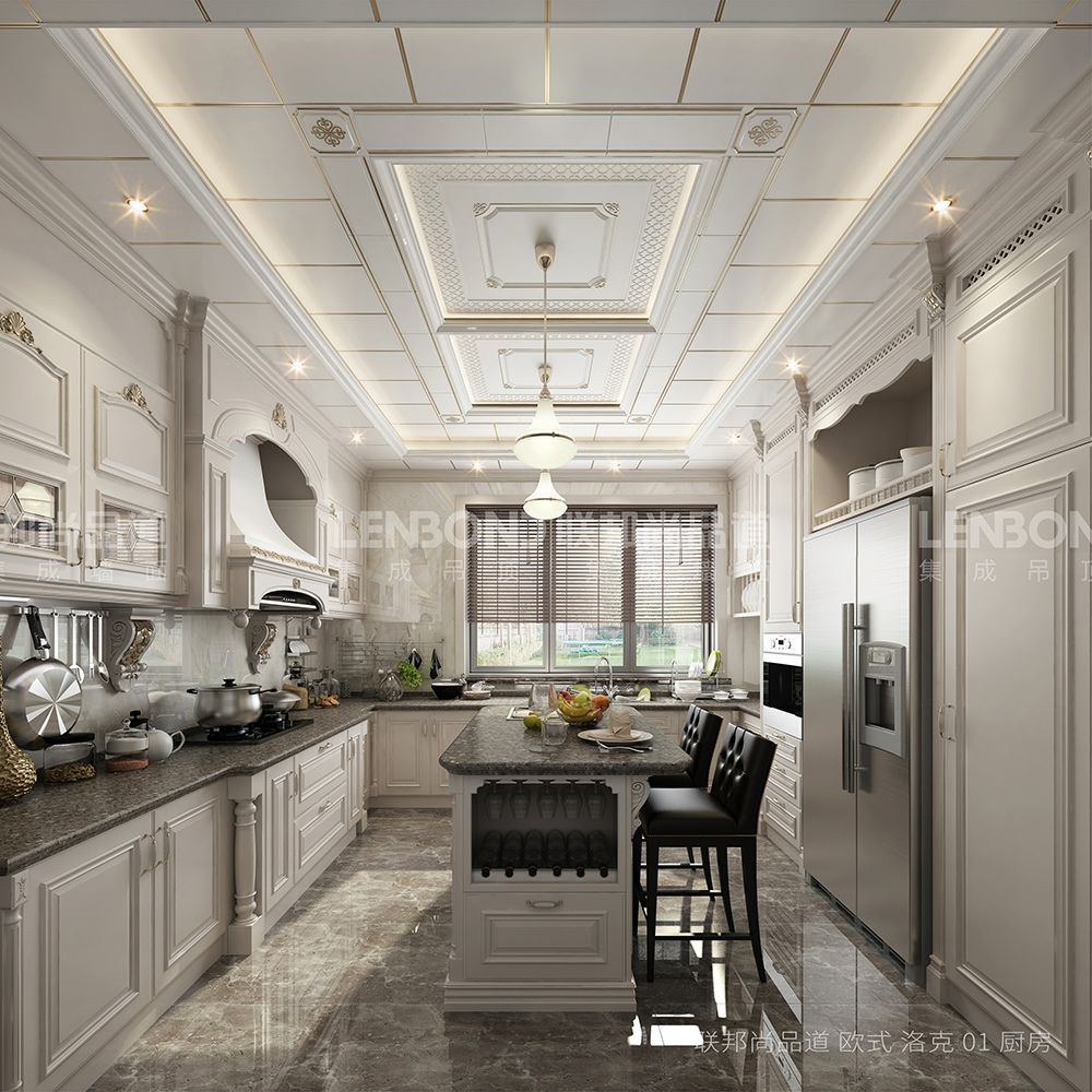 联邦尚品道集成墙面 效果图