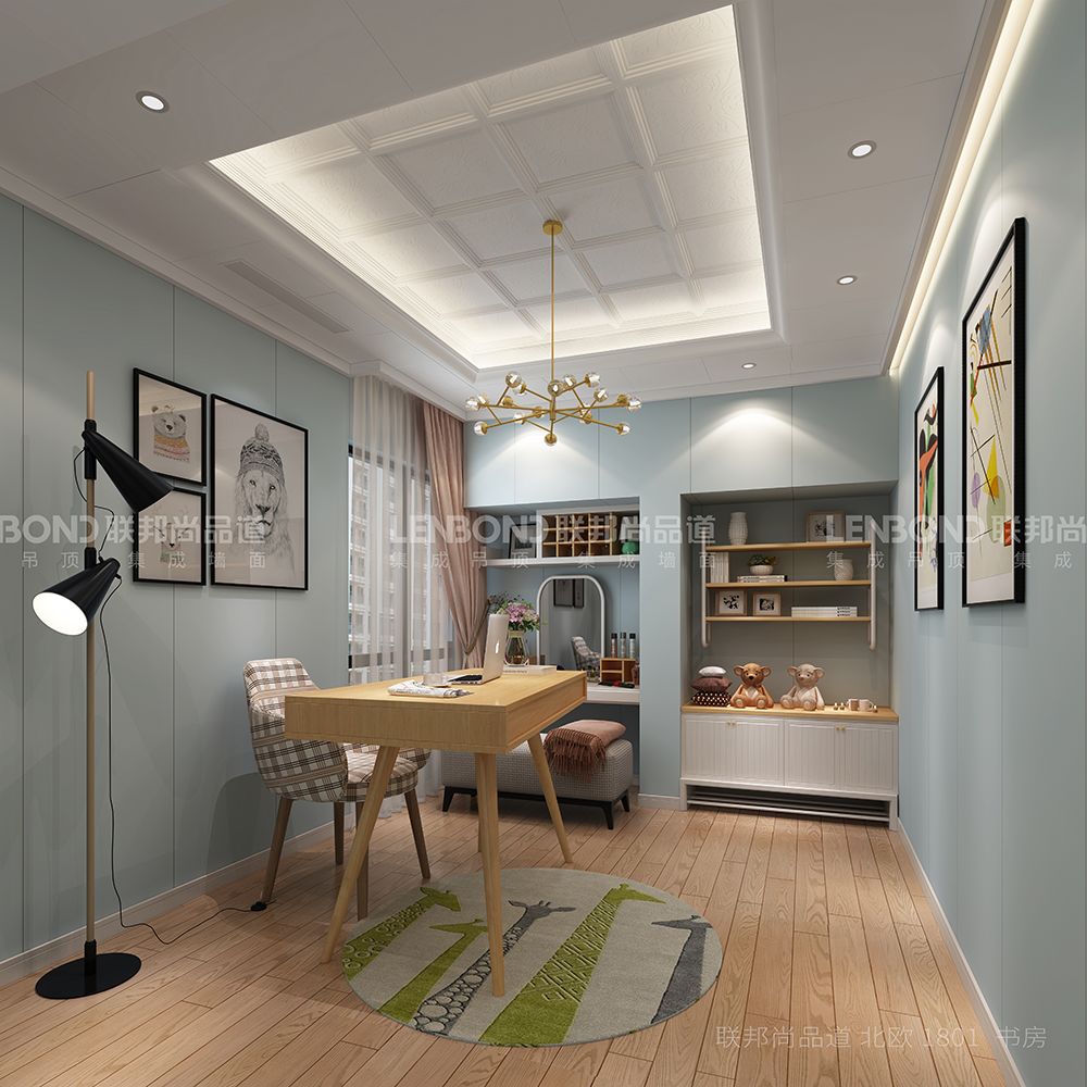 联邦尚品道集成墙面 效果图