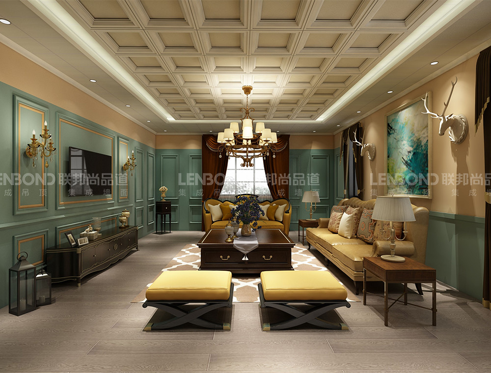 联邦尚品道集成墙面 装修效果图