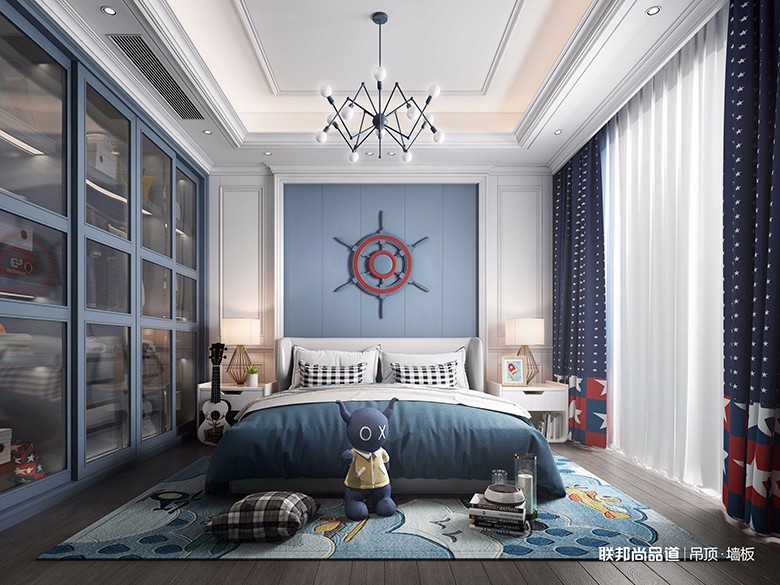 集成墙面儿童房效果图 集成墙面儿童房效果图