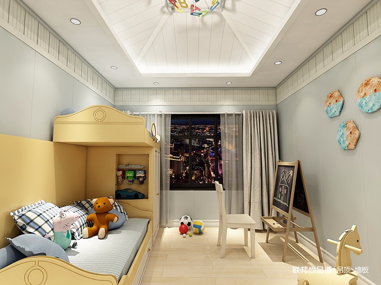 集成墙面儿童房效果图 集成墙面儿童房效果图