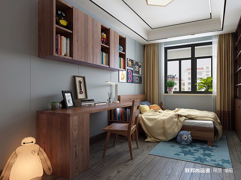 集成墙面儿童房效果图 集成墙面儿童房效果图