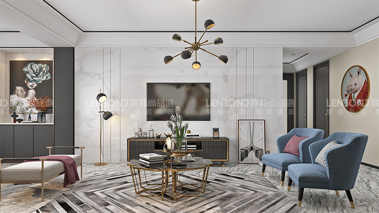 集成墙板 大理石背景墙面 集成墙板 大理石背景墙面